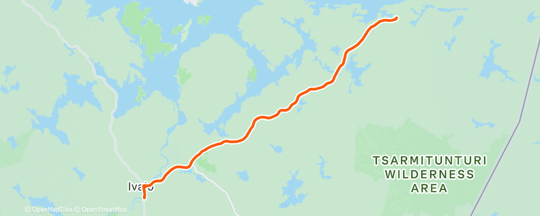 Map of the activity, Männiköntie