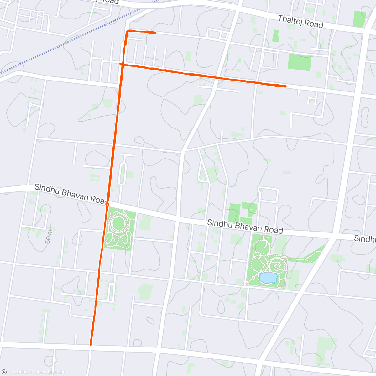 Mappa dell'attività Morning Run/Walk