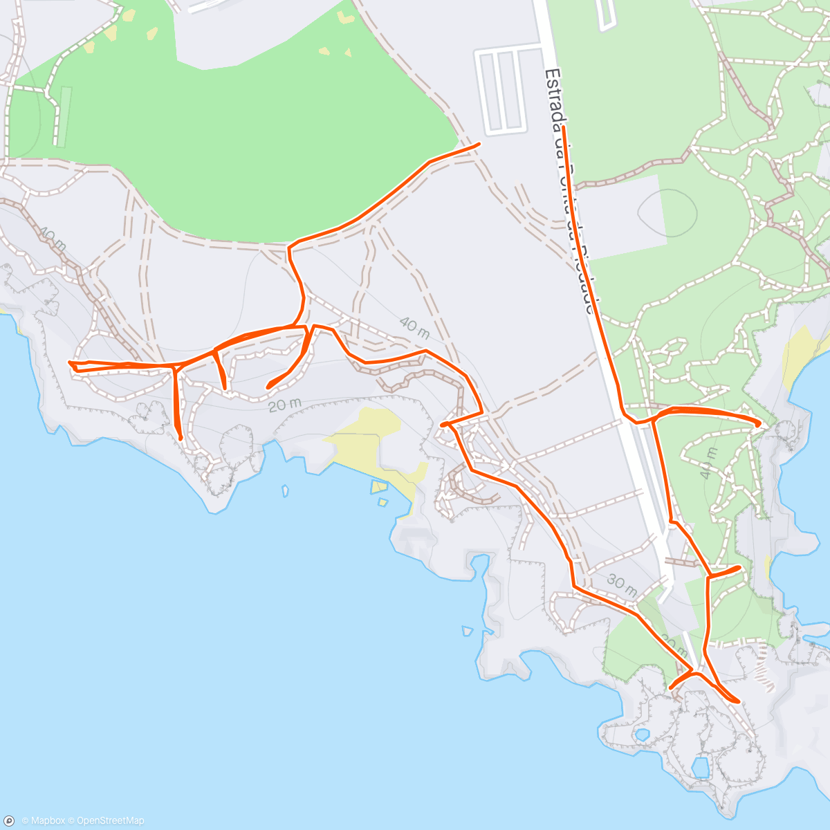 Map of the activity, Balade sur les falaises de Lagos 🌞🌞