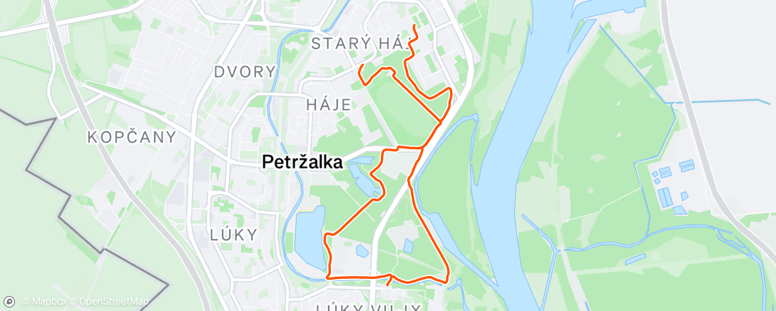 Map of the activity, Lesik Drazdiaky Betliarska hradza lesik Pankuchova