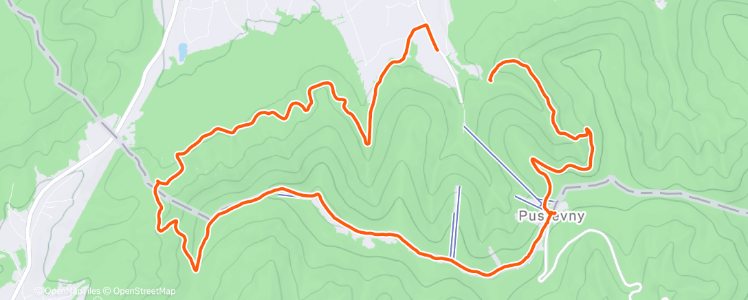 Map of the activity, Czeskie Beskidy „4 pory roku”😍