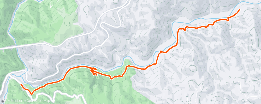Map of the activity, River exploration