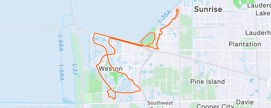 Map of the activity, Winner Didn't Even Know It Was Pie-Eating Contest