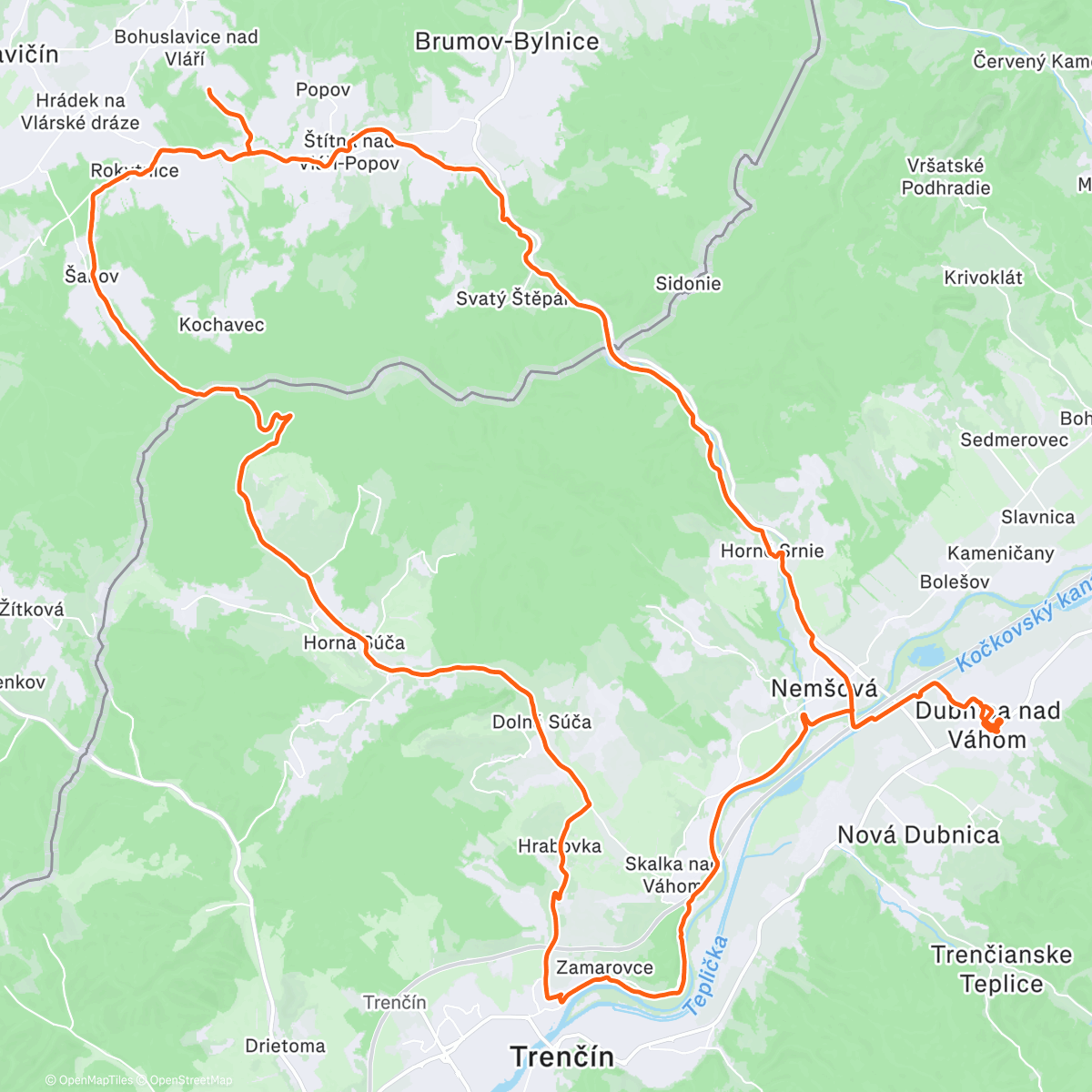 Map of the activity, Sanov