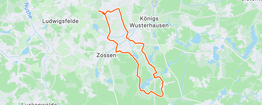 Map of the activity, Hofjagdweg