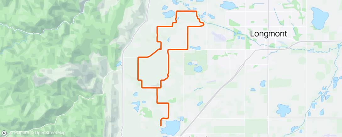 Map of the activity, FastGravel
