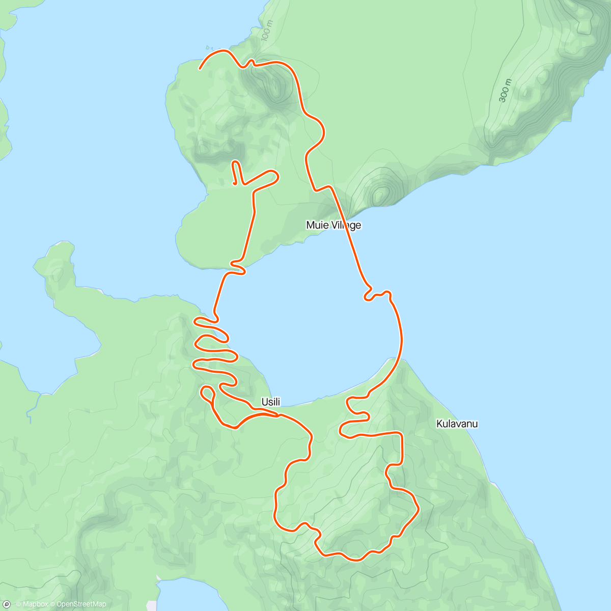 Mapa de la actividad, Zwift - Mountain Route in Watopia
