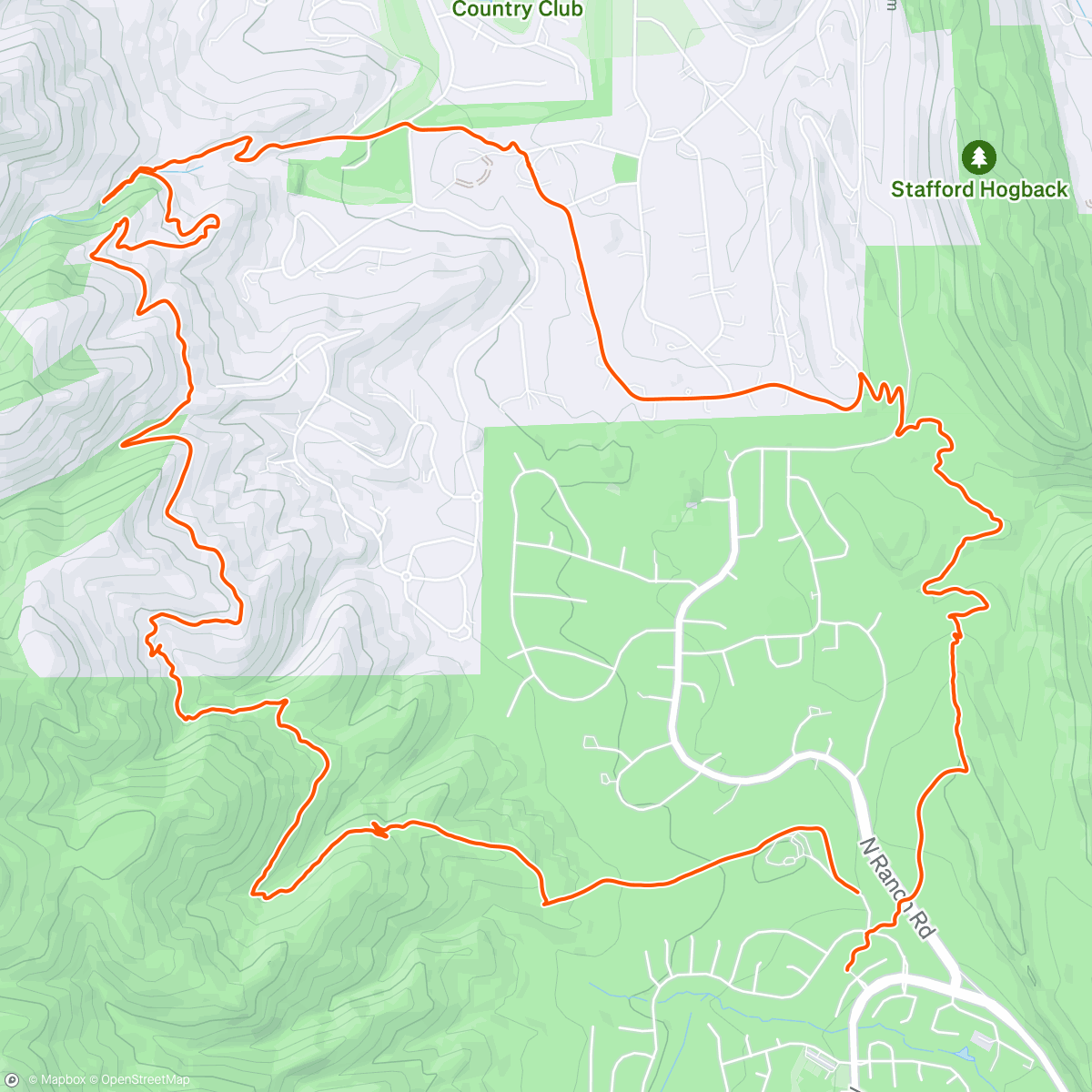 Map of the activity, The ol’ last day of school ride 🙌🏽