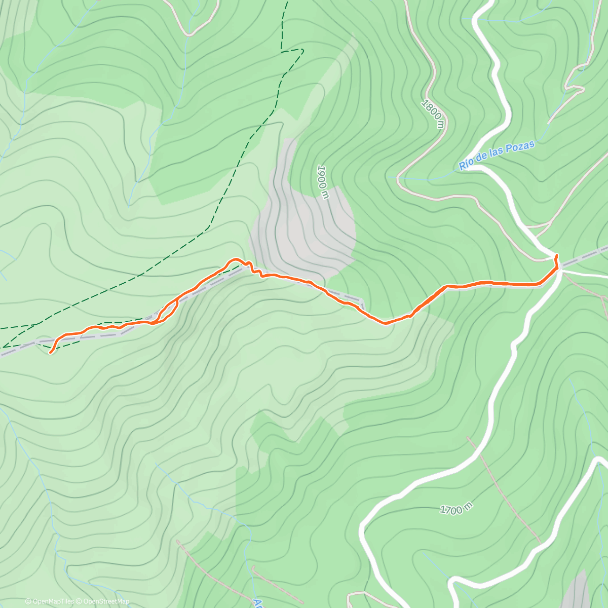 Карта физической активности (Esquí de montaña matutino)