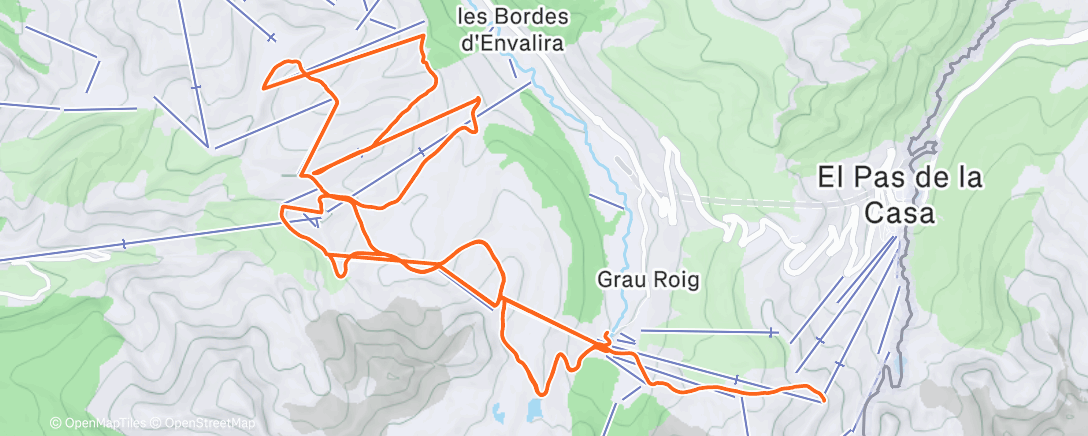 Map of the activity, Visibility at an all time low 😶‍🌫️