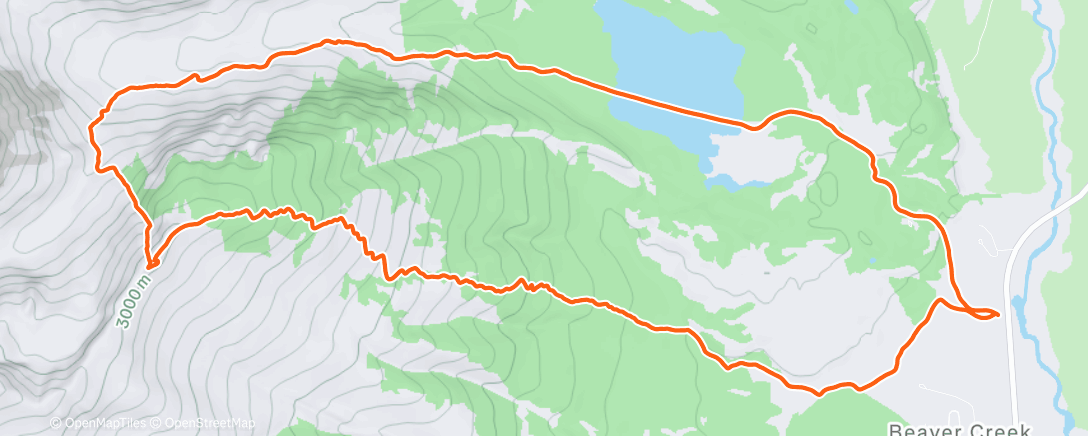 Map of the activity, Krocaní padák 😳