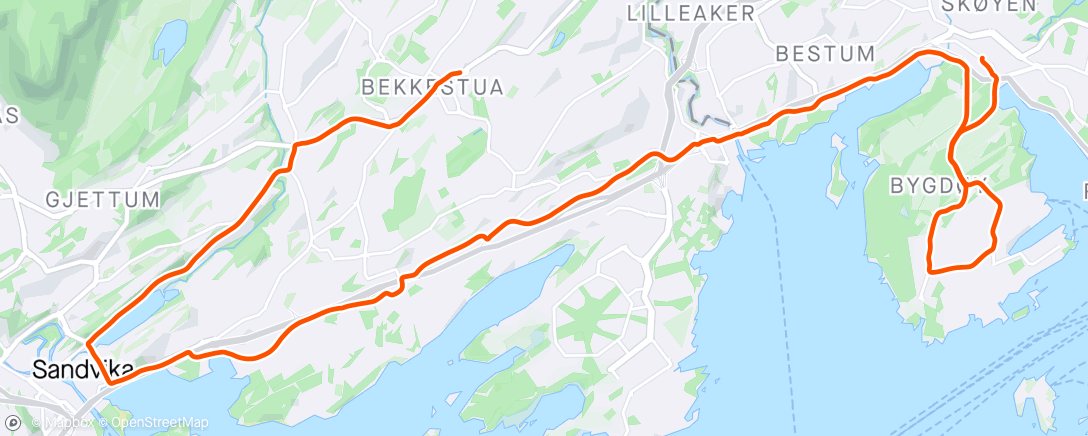 Map of the activity, Hvilepuls