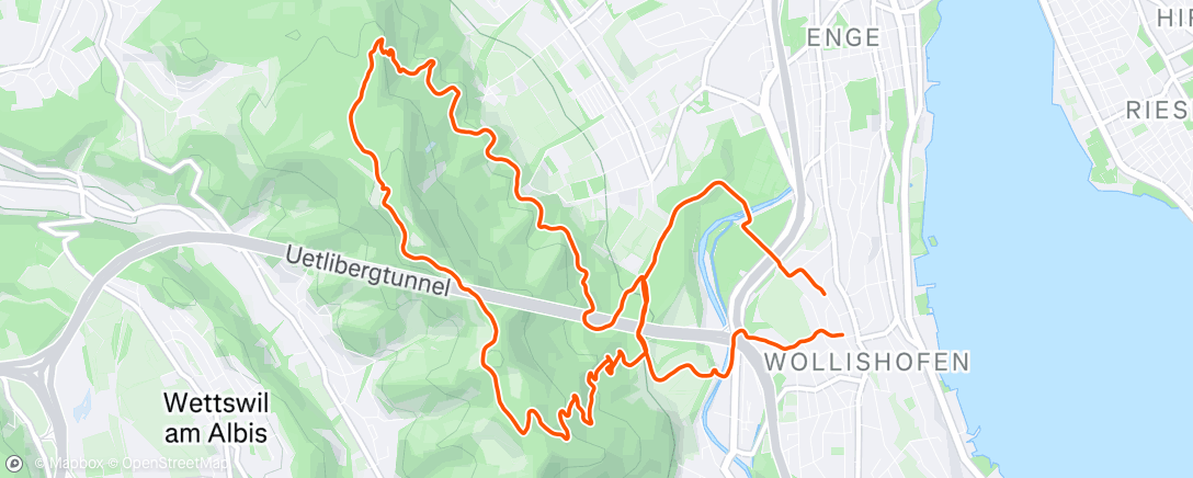 Map of the activity, Mit Niels und müden Beinen