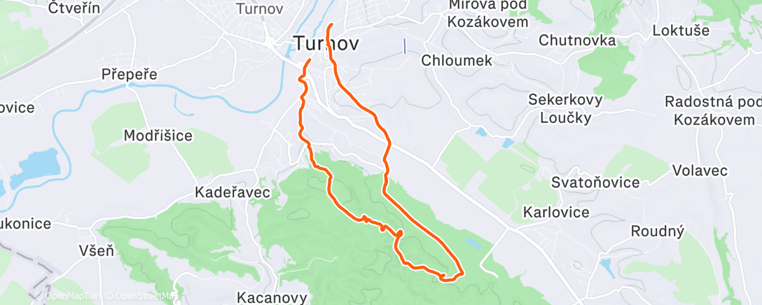 Map of the activity, Basic endurance