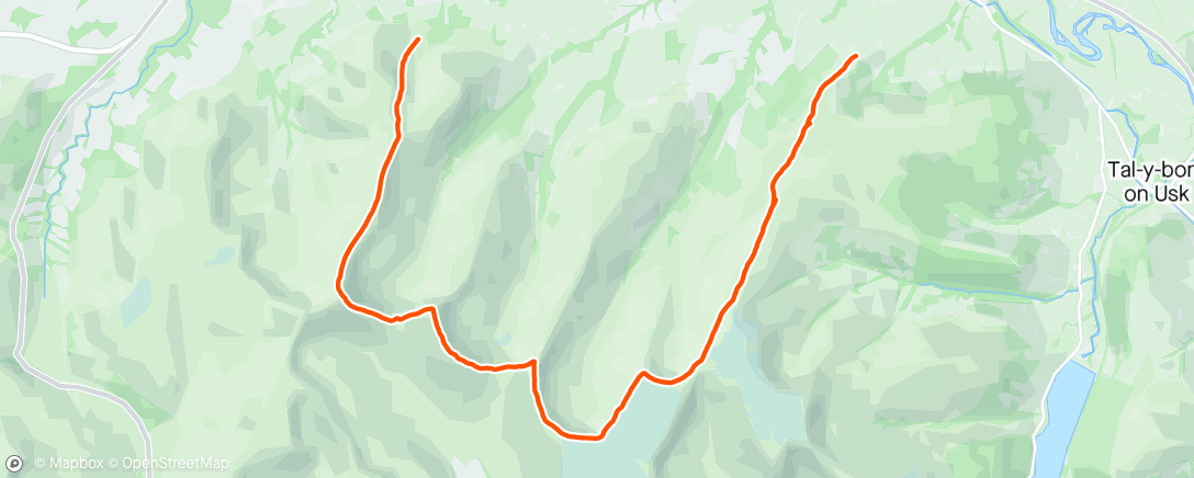 Map of the activity, Route Marking Trail Events Co. Part of Ultra and Marsthon routes
