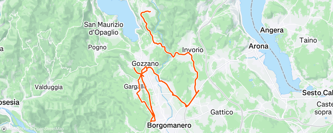 Kaart van de activiteit “Pedalata mattutina”