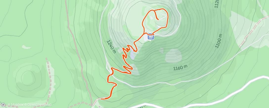 Map of the activity, Puy de dôme