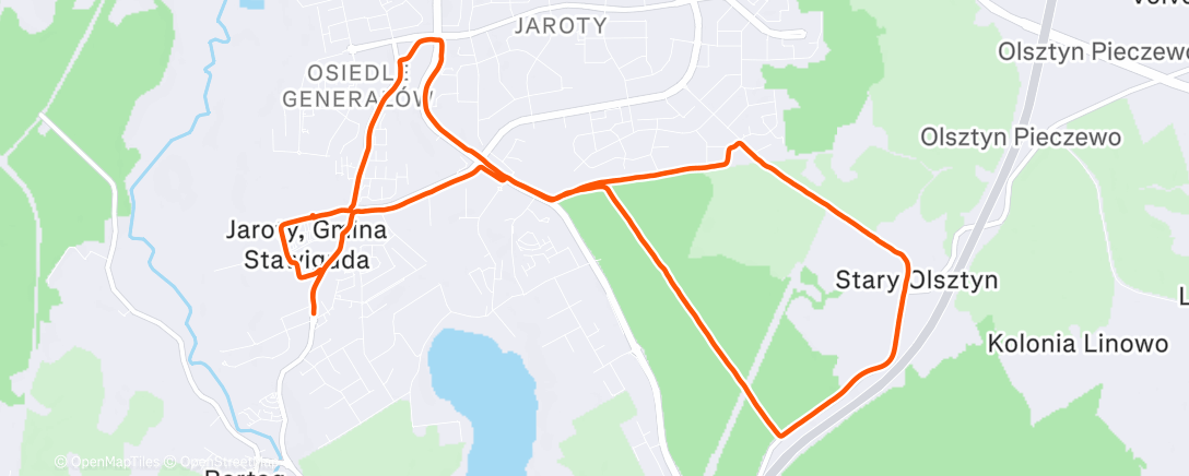 Map of the activity, Morning Ride