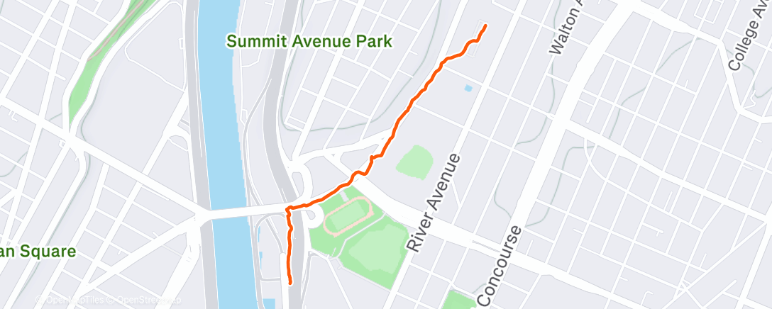 Map of the activity, Bronx Children’s Museum walk