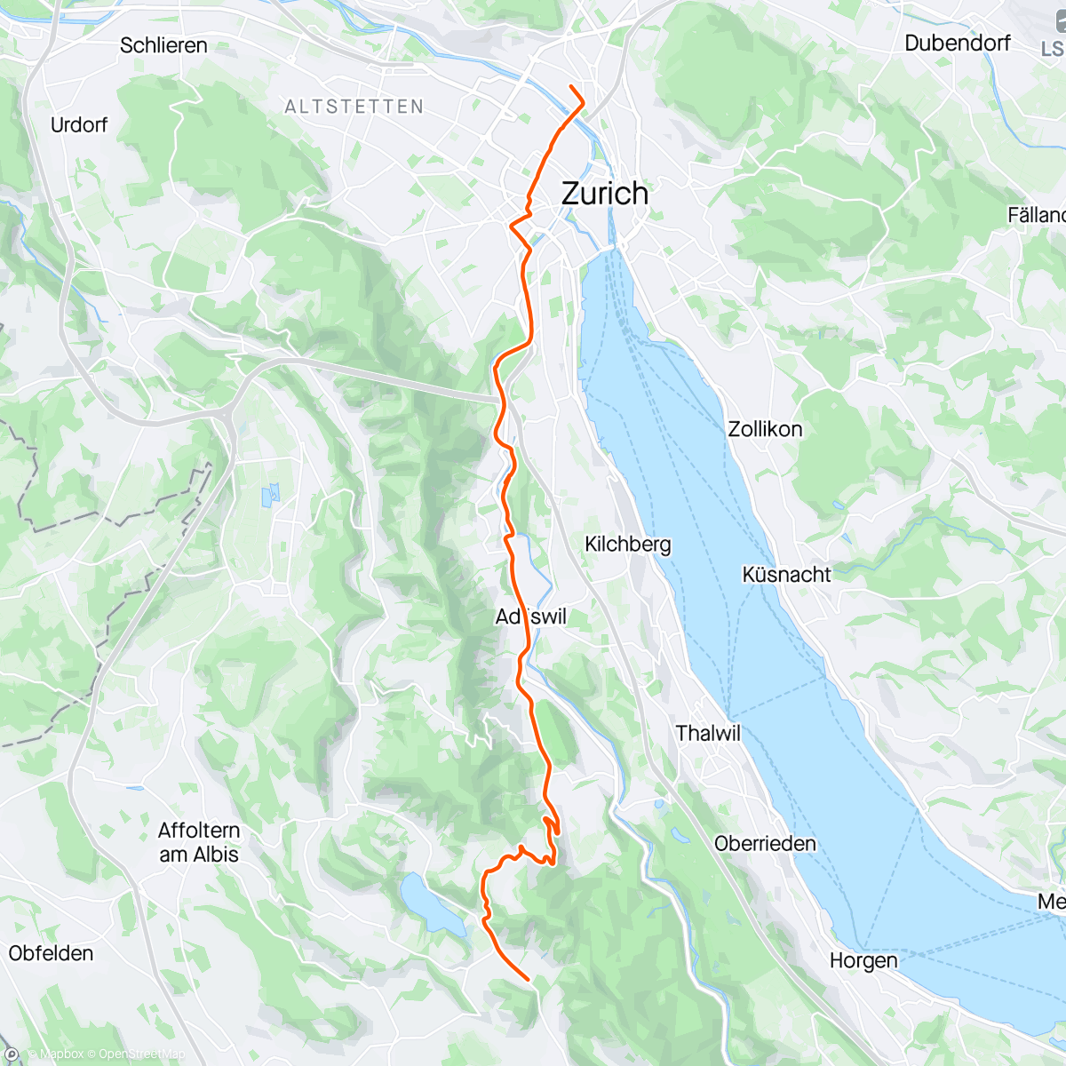 Map of the activity, Wasserspiegeln