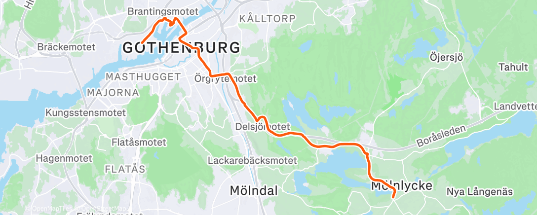 Mappa dell'attività Till jobbet