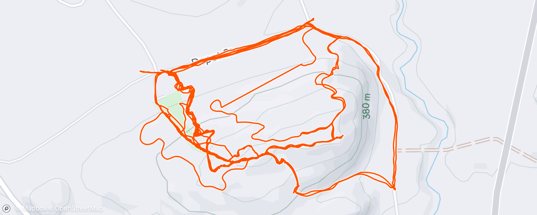 Map of the activity, Miner’s Revenge Practice