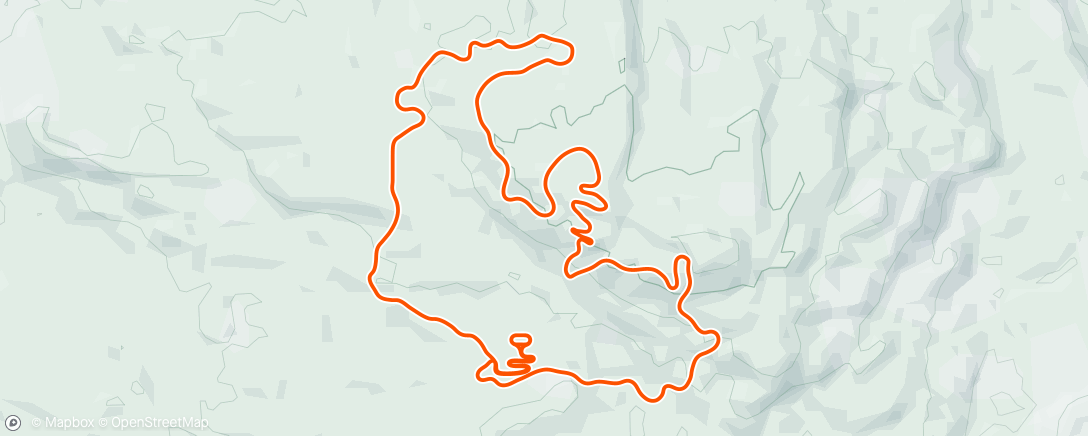 Map of the activity, indieVelo - Workout: Endurance with surges