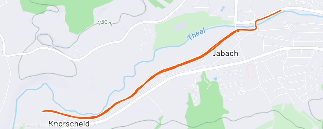 Map of the activity, snow is only frozen water