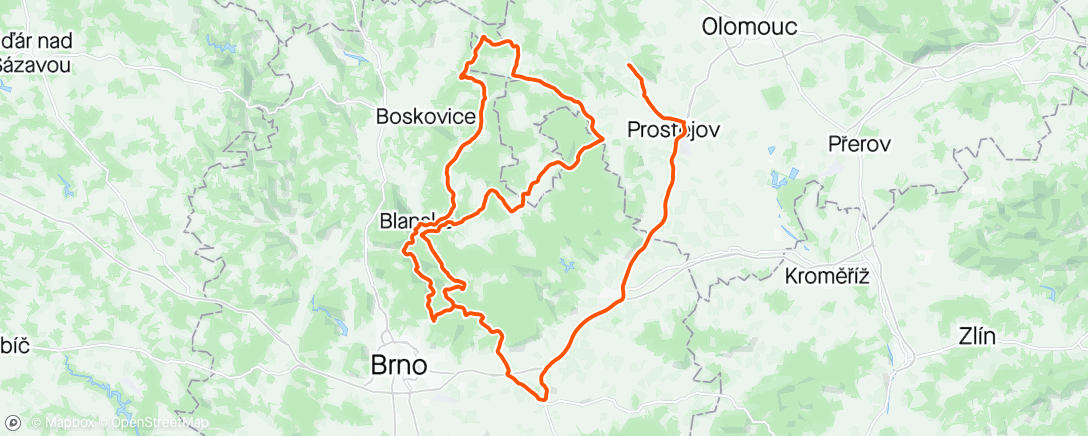 Mappa dell'attività silnička