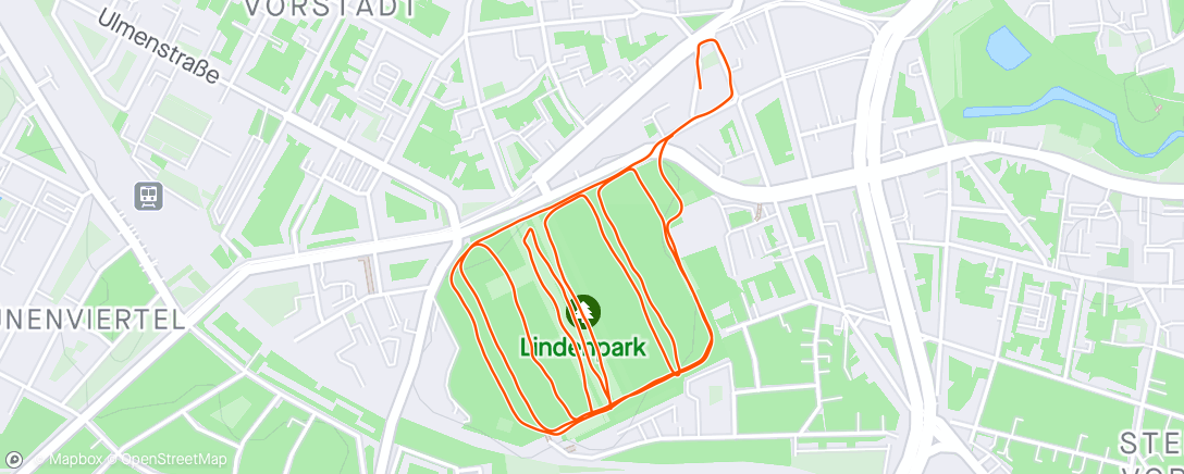 Mapa da atividade, Lindenpark