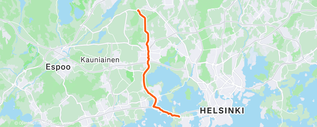 Map of the activity, Morning Mountain Bike Ride