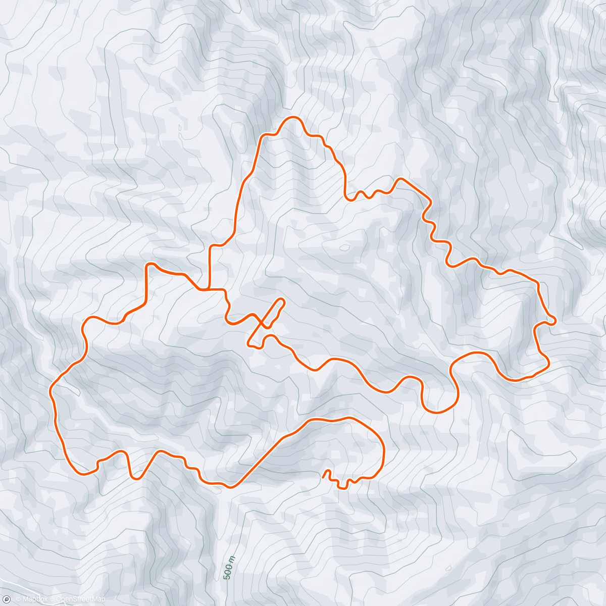 Map of the activity, Liten økt