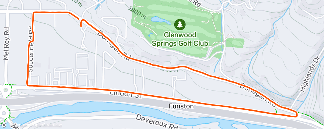 Map of the activity, Dog Rescuer