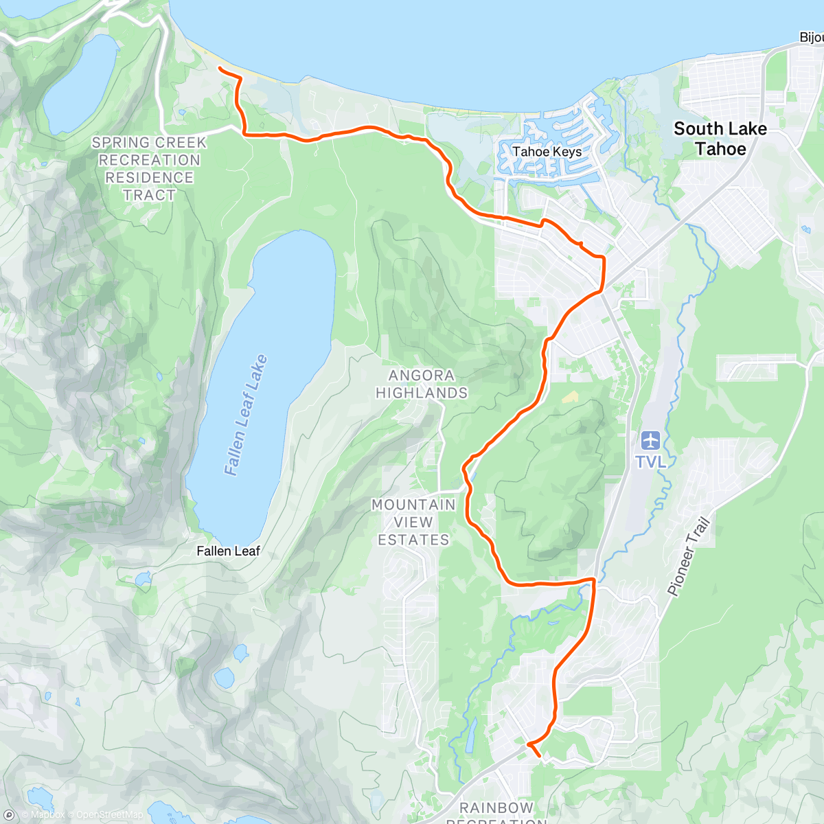 Map of the activity, 29% of goal️ completed! - Oura