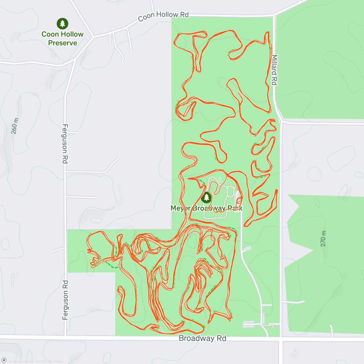 Map of the activity, Best Father's Day ride EVER!
