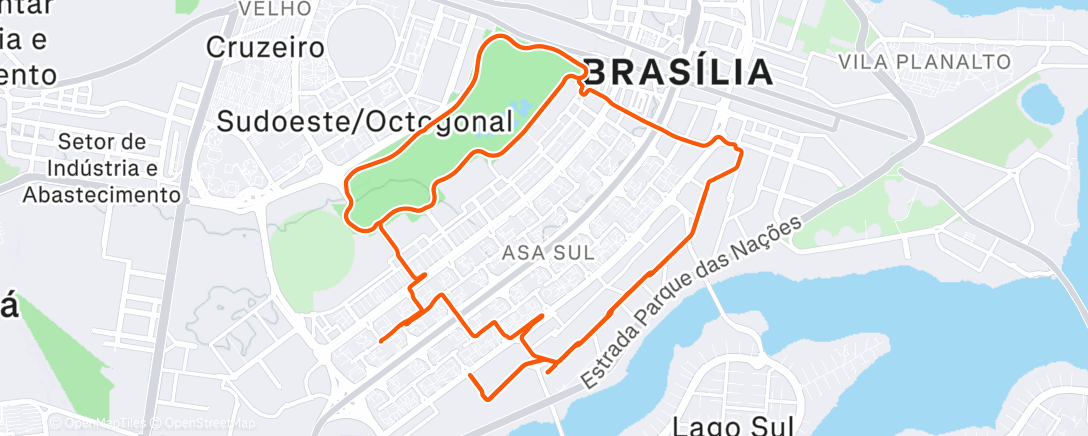 Map of the activity, Morning Ride