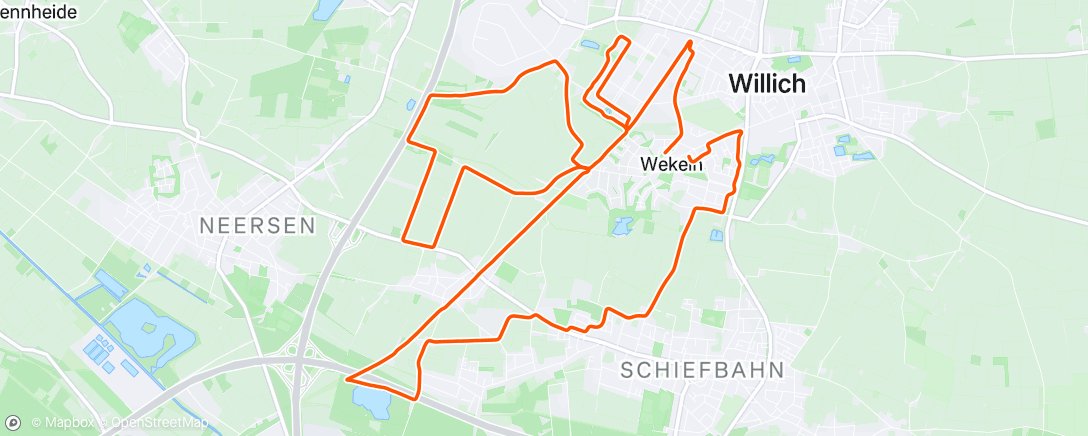 Map of the activity, W6D3: 100 Minuten base.