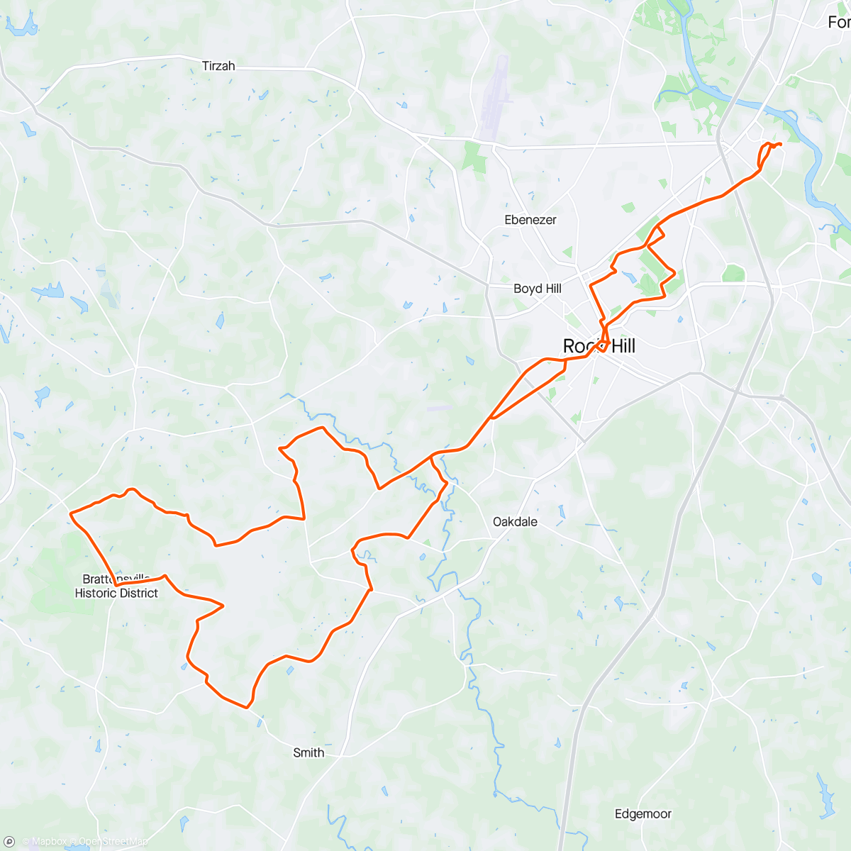 Mapa de la actividad (29’ r gravel ride with JB)