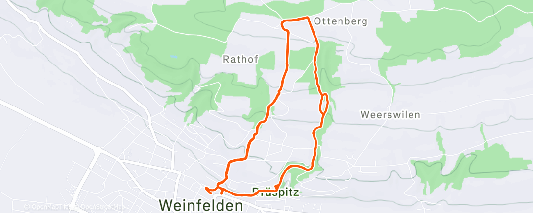 Map of the activity, Morning Trail Run 🤗