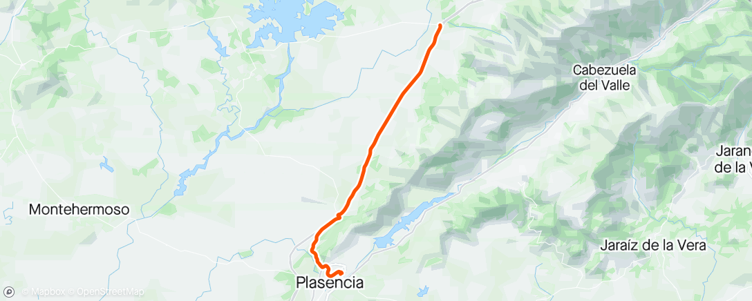 Mapa da atividade, Plasencia-Rtda.DelDominguin-Plasencia