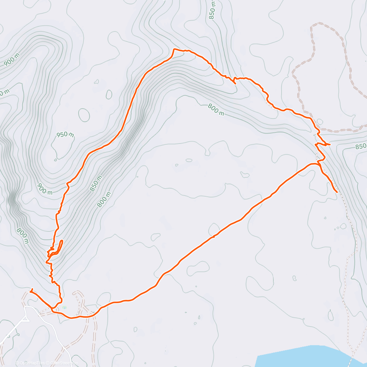 Mappa dell'attività Morning Run