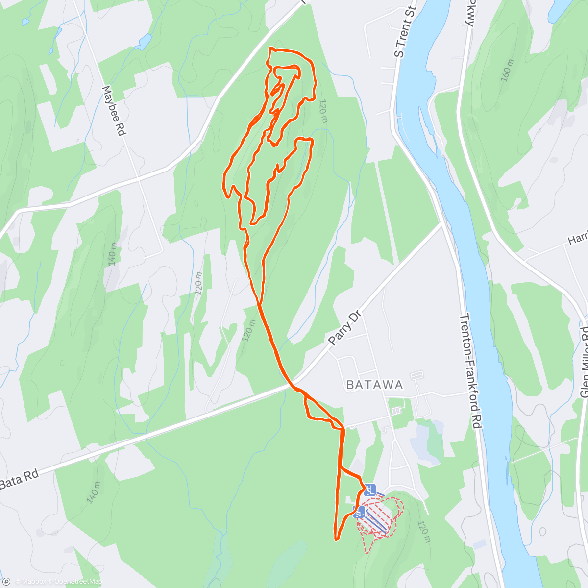 Map of the activity, Fat Ass Trail Run 50K - 1st overall 🥇 - 4:24:56