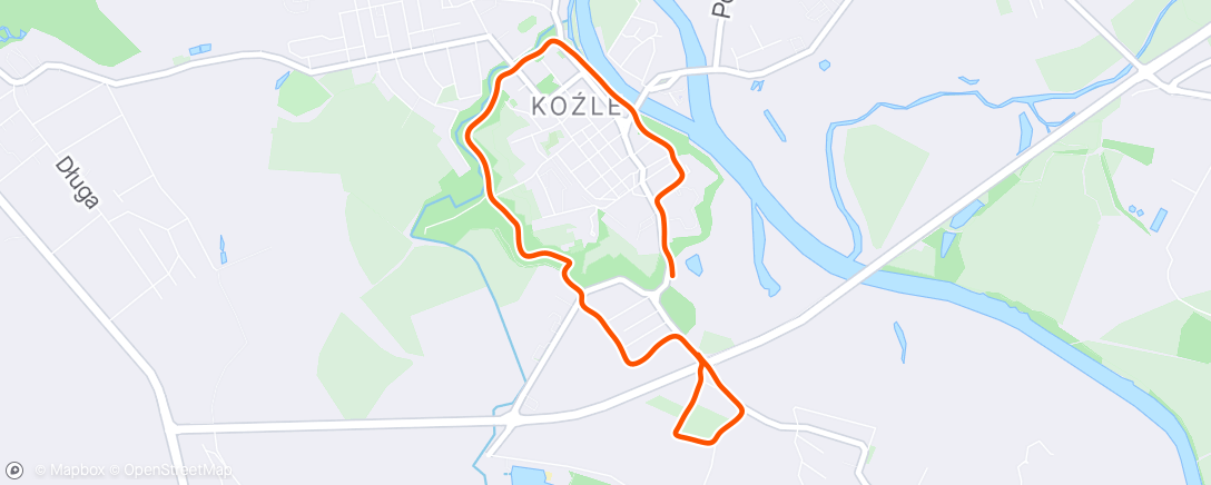 Map of the activity, Taniec na lodzie 😁