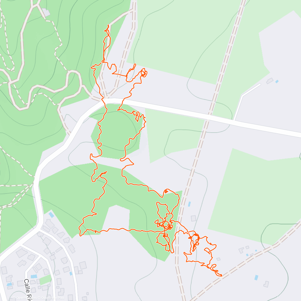 Map of the activity, Queda y la últimos de la temporada...