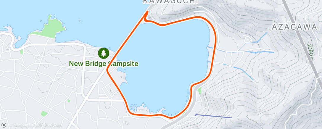 Map of the activity, じょぐ