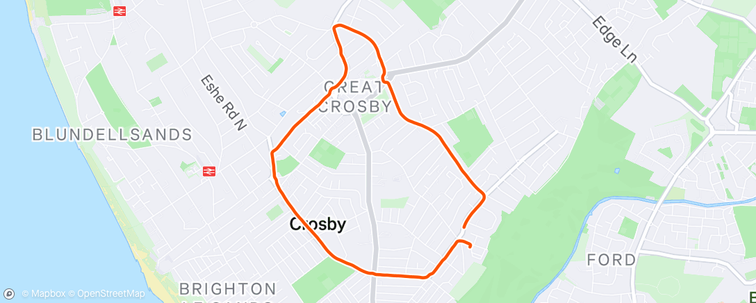 Map of the activity, Morning Run 🏃🏽‍♀️☀️