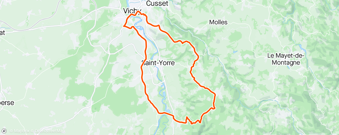 Map of the activity, Sortie Vélo 💨💨