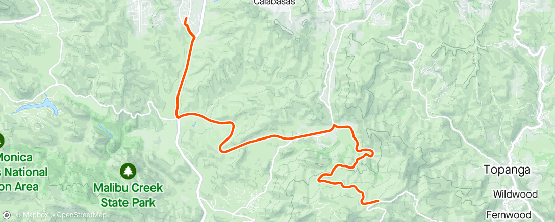 Map of the activity, Evening Crooozin