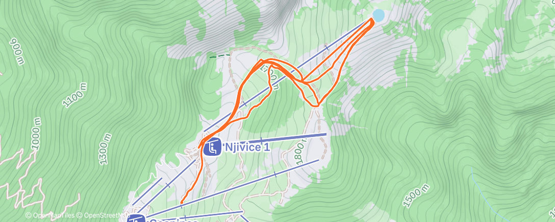 「Krvavec - Zvoh #5 🎿」活動的地圖