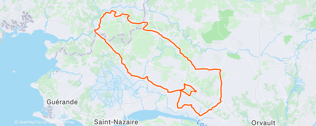 Map of the activity, Sortie endurance avec les bretons. Beau groupe. 💪🙏